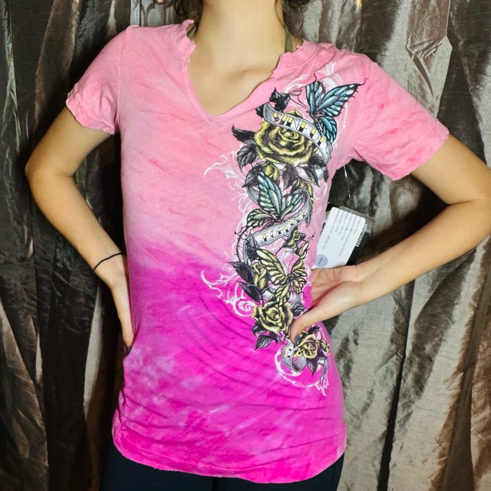 SINFUL BY AFFLICTION SHIRT NWT